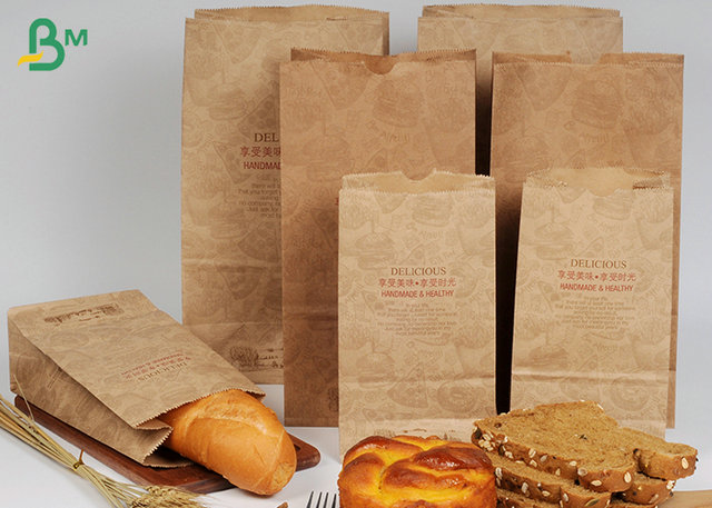 FSC genehmigte Grad-Papierrolle 40g 50g Brown Kraftpapier Nahrungsmittelfür die Straßen-Nahrungsmittelverpackung