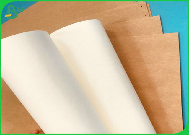 Schädigen Sie nicht weißes Kraftpapier des Nahrungsmittelgrad-40g 70g 120g für das Mehl-Verpacken