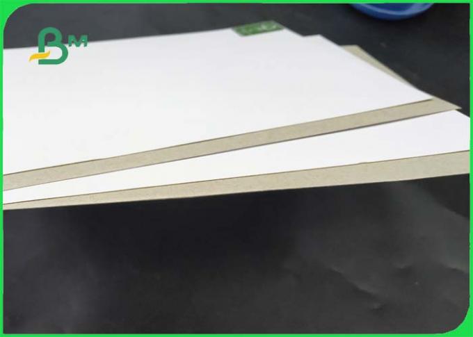 Glattheit und weich beschichtetes weißes Brett mit anerkannter unterschiedlicher Stärke Grau-Rückseite FSC