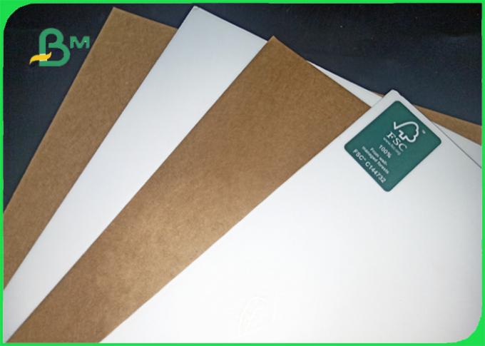 FDA-gebilligte glatte Oberfläche 250 - Weiß 350g/Papier Browns Krft für Nahrungsmittelverpackung