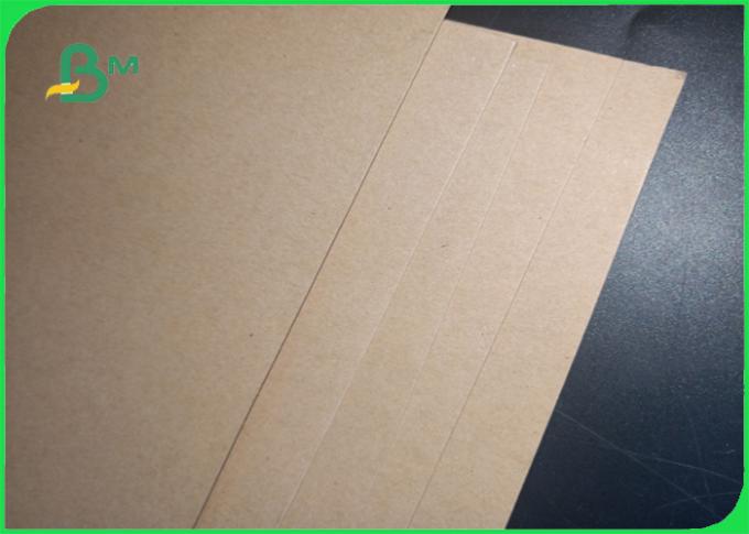250gsm - natürliches braunes Kraftlinerpapier gute Härte 400gsm FSC für das Verpacken