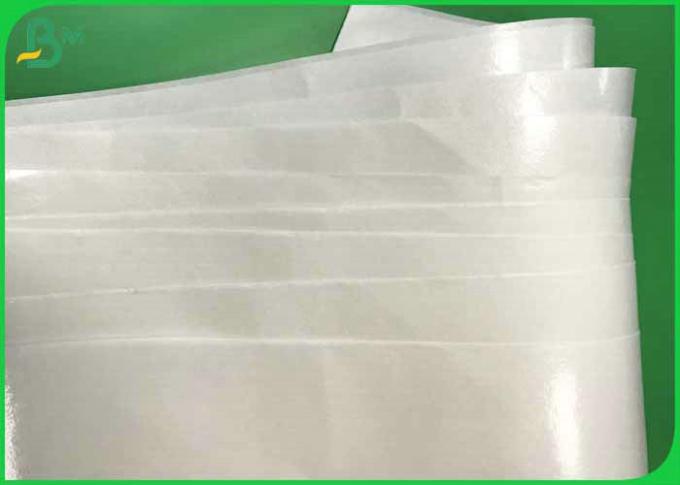 Feuchtigkeitsfeste Rolle 1020mm 35gsm 40gsm+10gsm PET gestrichenen Papiers für verpackenden Zucker