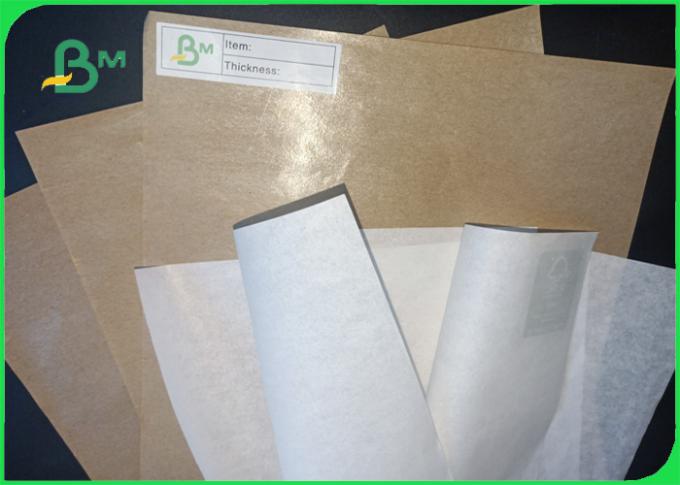 Seite der ersten Klasse 30gsm 40gsm FSC Nahrungsmittelbeschichtete weißes Kraftpapier im Paket