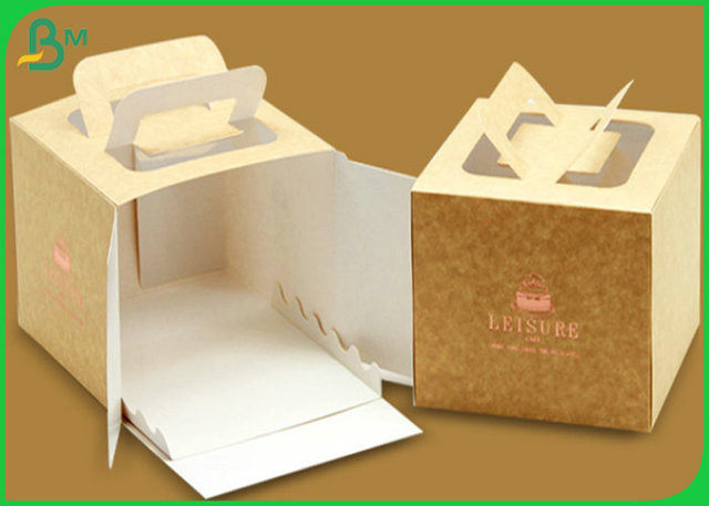 Fsc-Jungfrau-Massen-überzogenes Kraftpapier-Brett für Brotdose-Material