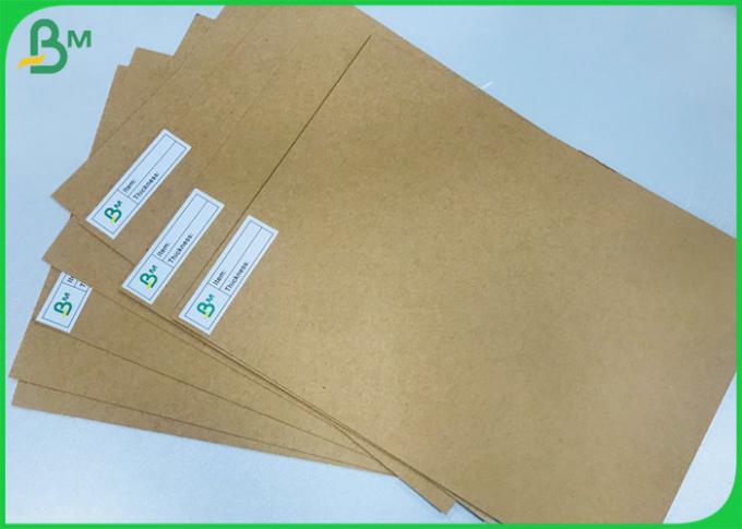 Brown-Handwerks-Straßen-Lebensmittelverpackungs-Papier des ungebleichten Kraftkarton-400g natürliches