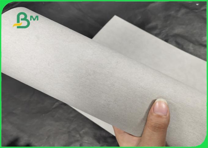 0.38mm weißes u. graues waschbares Papier Sewable 100M/110 Yards für DIY bauscht sich