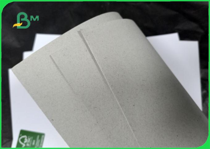 Grau-Rückseite Oberfläche C1S 300g 350g 400g gute Härte der weißen in der riesigen Rolle