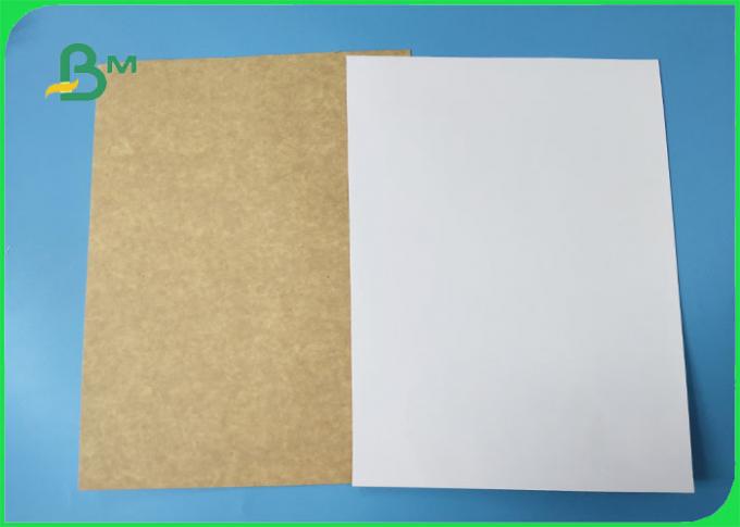 FSC zugelassenes Kehrseite-Kraftpapier in den Blättern ein Seitenweiß 32 * 40