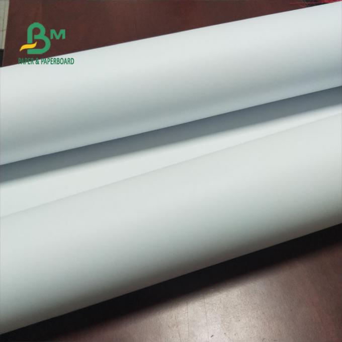 genehmigte hohe Weiße 80G CAD-Plotter-Papier-Rolle 310/610/914 Millimeter Breite FSC