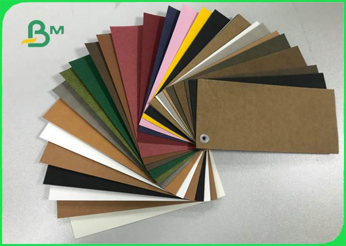 Dauerhafte Farbe waschbares Kraftpapier Tex Paper Rolls für DIY-Mode-Papiertüten