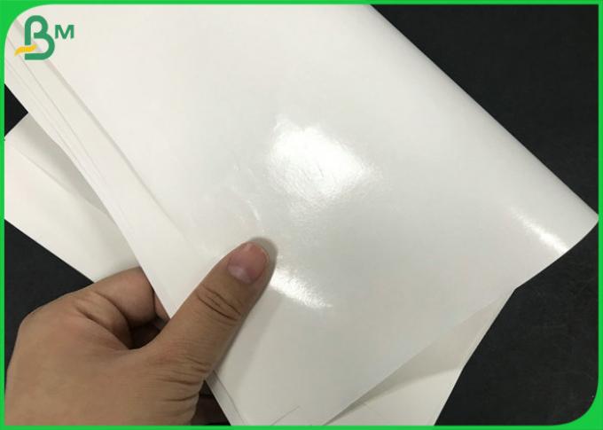 PET 60G + 10G Filmhülle-weißes Kraftpapier rollen 250mm Breite mit der bestätigten Nahrung