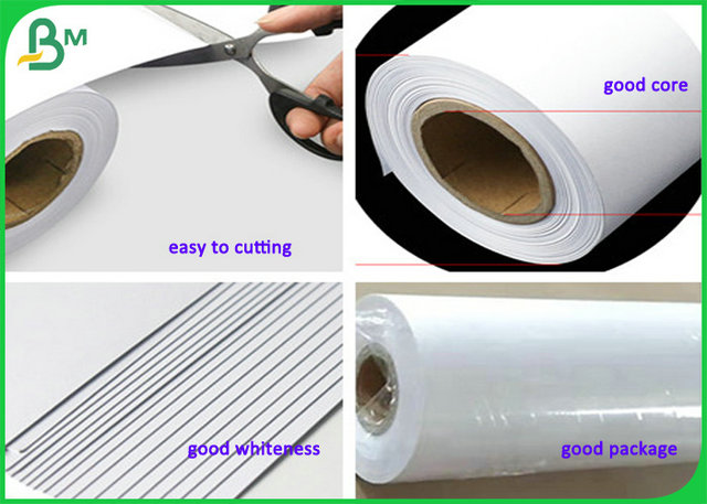 weiße Farbe-80g CAD-Plotter-Bondpapier-Rolle für technische Konstruktionszeichnung