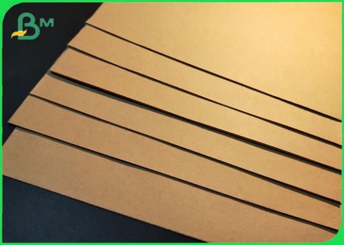 Vrgin-Bambus-Massen-gelben Browns Kraftpapier 60gsm 70gsm 80gsm riesiges Rollengröße