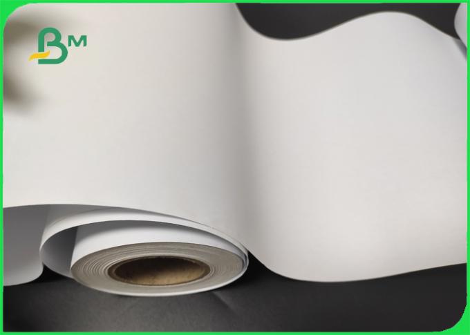 Recyclebare bedruckbare Markierungs-Papier-Rolle 45gsm 72inch Kleiderim Weiß