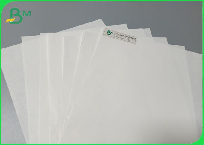 Nahrungsmittelgrad-Weiß blich Papier-Rolle 70g 80g Kraftpapiers Wrappimg