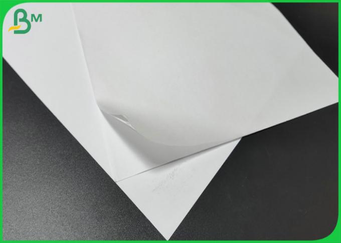  Klebende Papierjungfrau C1S-Glanz-157g 200g weißes Aufkleber-Etikettenpapier zermahlen
