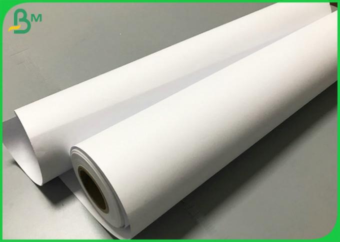 A0 A1 Plotter-Papier-Rolle der Größen-Ebenen-weiße 20LB Cad für Tintenstrahl-Drucken