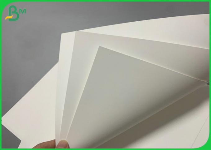 Glattes wasserdichtes 100μm pp. synthetisches Papier für die Herstellung von Schmuck-Aufkleber 570 x 270mm
