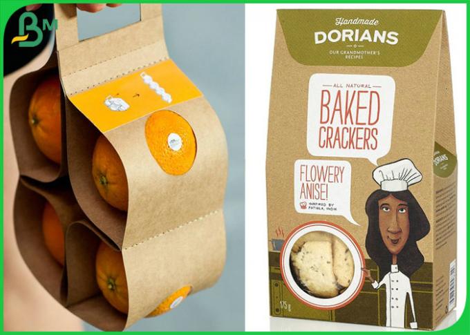 Grad PET der Nahrung15g beschichtete Kraftpapier 300g für Nahrungsmittelverpackungs-Kasten