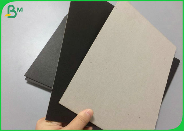 2mm 3mm Grey Back Laminated Black Paperboard aufbereitet für Archiv-Ordner
