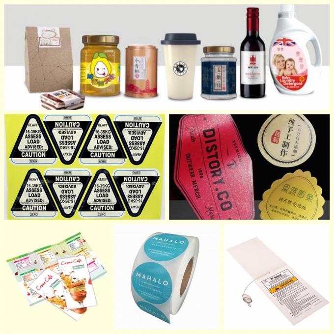 Bedruckbares wasserdichtes synthetisches Papier des Rollen200um für runde Flaschen-Aufkleber