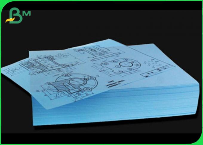 Blaues Druckplotter-Papier 80GSM A0 A1 20LB für Architektur-Zeichnung