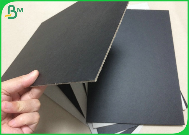 95 x 120cm hohes schwarzes Papppapier der Härte-2mm 2.5mm für Geschenk-Paket