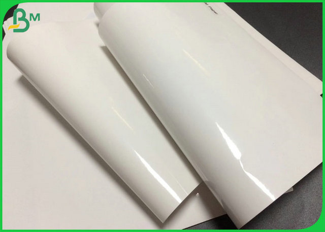 Beständiges weißes Etikettenpapier Freezeable 80gsm 90gsm für Trinkflaschen beschriften