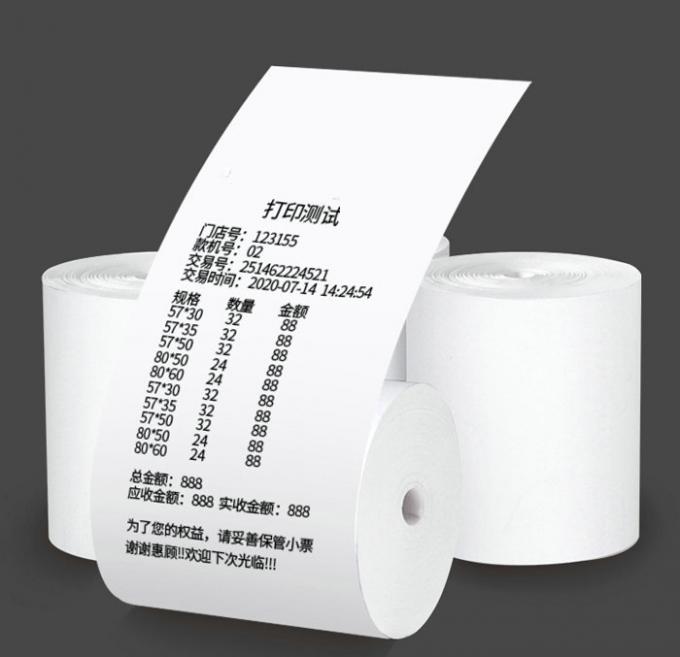 Registrierkasse-Thermopapier 55gsm des riesiges Rollen640mm 690mm für Positions-Drucker