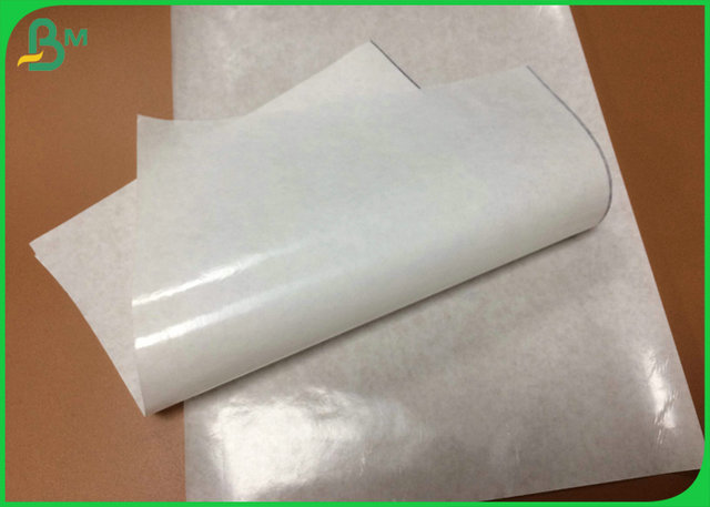 Nahrungsmittelgrad PET 40gsm + 10g Material beschichtete weißes Kraftpapier für die Hamburger-Verpackung
