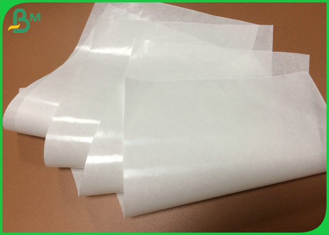 Nahrungsmittelgrad PET 40gsm + 10g Material beschichtete weißes Kraftpapier für die Hamburger-Verpackung