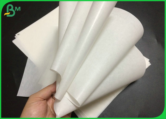 MG-natürliche Papierrolle weiße Farbe 30gr 40gr 50gr für Hamburger-Paket