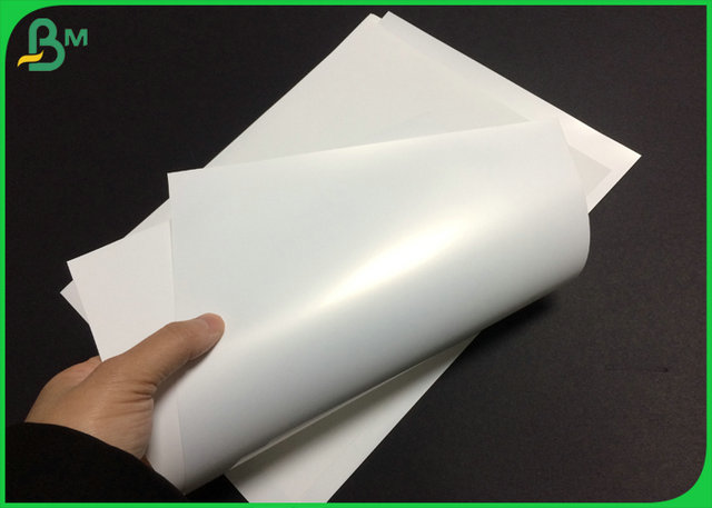 Matt-einseitiger Tintenstrahl-synthetisches Papier 130um 150um für Anzeigen-Drucken