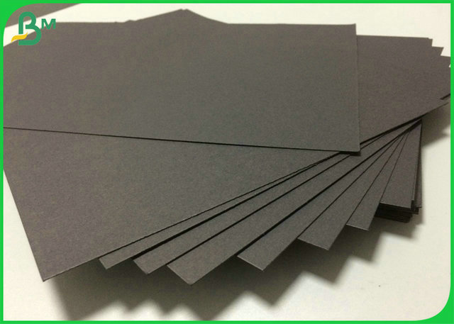 SGS bestätigte unbeschichtete feste schwarze Pappe 400GSM 450GSM für Geschenk-Packpapier