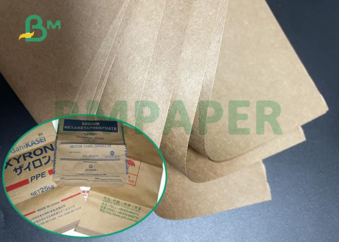 dehnbares Zement-Kraftpapier 70gsm 80gsm halb für Verpackenzement