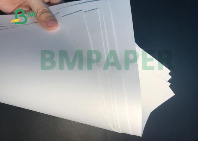 Nicht-tearable weißer Tintenstrahl-synthetische Papierblatt-Größe 120um 150um