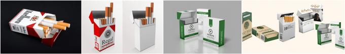 hohe Massenzigaretten-Verpackenkasten-Brett-weiße Pappen 225gsm C1S