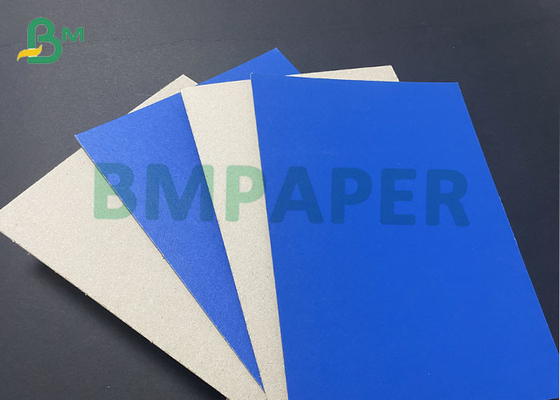 1.4mm das starkes blaue Seitenseite Grey Laminated Cardboard des Brett-Papier-