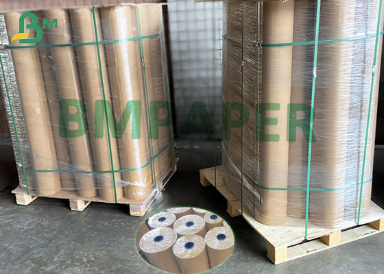 Kraftpapier-Rolle für Verpackung sortiert 750mm x 200m, 90gsm, 24 - 48 Fälle auf einer Palette