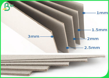 Aufbereitet zermahlen Sie Grey Chipboard Sheets Strong Stiffness 1.5mm Grey Paper