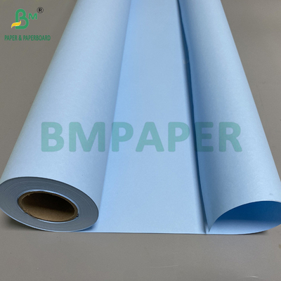 2 Seiten Blauer Plotter Tintenstrahldruck CAD Zeichnung Engineering Papier 24 "X 150ft 500ft