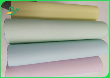 55 / 50/55 G/M Offsetdruck-Kopierer-Papier Rolls, farbiges Papier-riesige Rolle NCR 5