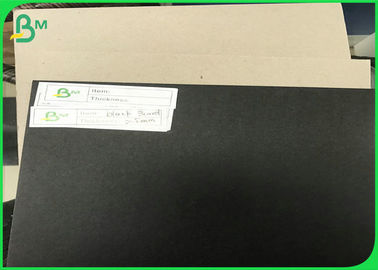 Graues schwarzes Kartenbrett 150gsm 250gsm 300gsm 350gsm 450gsm 1.5mm bis 3.0mm schwarzer Karton Gris