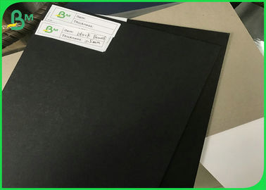 250gsm - beide 3mm Seiten-glatter schwarzer Karton für große Pappschachteln