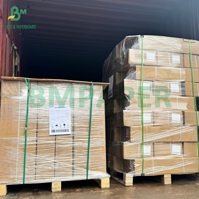 20# Einfache weiße Papierrolle für großformatige Tintenstrahldrucker 24 Inch x 150 Ft