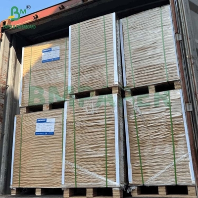 70gm 75gm Feuchtfestigkeitspapier für Bärenaufkleber 24" x 36" in Blech Reem Gewickelt Weiß 98%