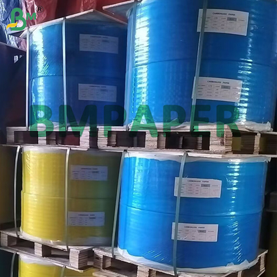 50-120gm klares Bild beschichtet Kohlenstofffreies NCR Kopierpapier CB / CF / CFB Rollen für Rechnungen und Quittungen Rechnungsdruck