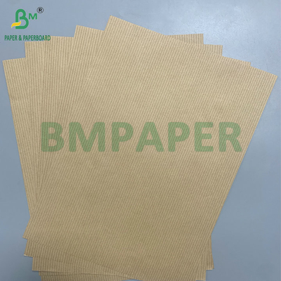 Holzschliff gestreift 60 g/m² 70 g/m² braunes rotes Kraftpapier für Karton-Deckpapier
