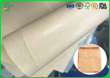 Sicheres und harmloses Papier 35gsm 40gsm Brown Kraftpapier MG für die Herstellung von Lebensmittelverpackungen