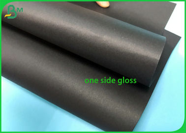 100% bereiteten schwarze beschichtetes schwarzes Kraftpapier 250g des Kernes einer Seite auf